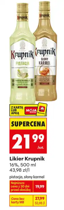 Biedronka Likier Krupnik oferta