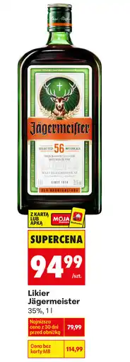 Biedronka Jägermeister oferta