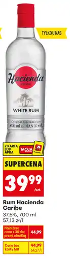 Biedronka Rum Hacienda Caribe oferta