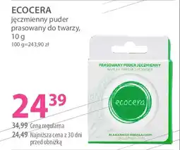 Hebe Ecocera jęczmienny puder prasowany do twarzy oferta