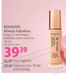 Hebe Bourjois always fabulous kryjący i nawilżający podkład oferta