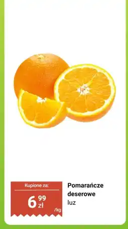 Biedronka Pomarańcze deserowe luz oferta