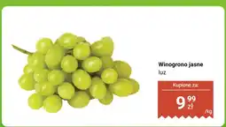 Biedronka Winogrono jasne luz oferta