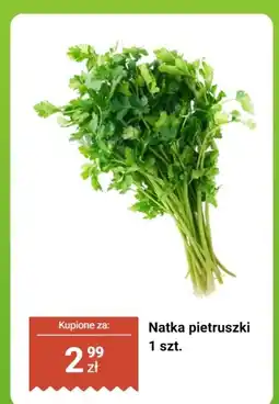 Biedronka Natka pietruszki 1 szt oferta