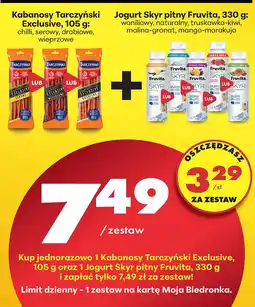 Biedronka Kabanosy Tarczyński Exclusive oferta