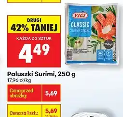 Biedronka Paluszki Surimi Vici Classic oferta