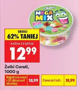 Biedronka Żelki Candi Mega Mix oferta