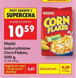 Biedronka Płatki kukurydziane Corn Flakes Nestle oferta