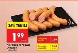 Biedronka Kiełbasa herbowa Olewnik oferta