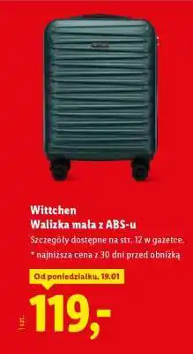 Wittchen Walizka mała z ABS-u