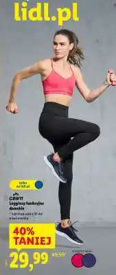 Lidl CRIVIT Legginsy funkcyjne damskie oferta