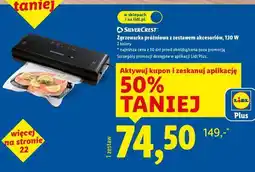 Lidl Silvercrest Zgrzewarka próżniowa oferta