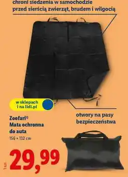 Lidl Zoofari Mata ochronna do auta oferta