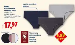 Lidl Esmara Majtki damskie z bawełną, 3 pary oferta