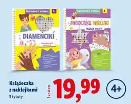 Lidl Książeczka z naklejkami oferta