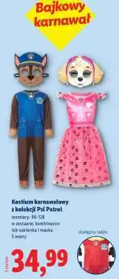 Lidl Kostium karnawałowy z kolekcji Psi Patrol oferta