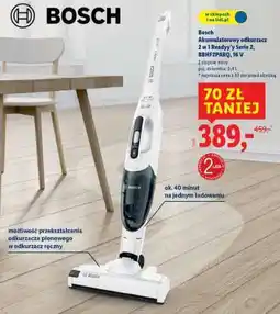 Lidl Bosch Akumulatorowy odkurzacz 2 w 1 Ready'y Serie 2, BBHF2PARQ, 16 V oferta