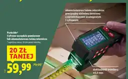 Lidl Parkside Cyfrowe narzędzie pomiarowe lub akumulatorowa taśma miernicza oferta