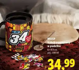 Lidl WOŚP Kubek ceramiczny w pudełku oferta