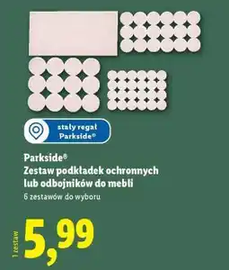 Lidl Parkside Zestaw podkładek ochronnych lub odbojników do mebli oferta