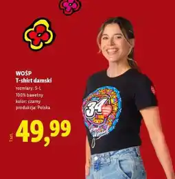 Lidl WOŚP T-shirt damski oferta