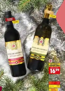 Biedronka Wino z Georgii Alazani Valley Białe półsłodkie oferta