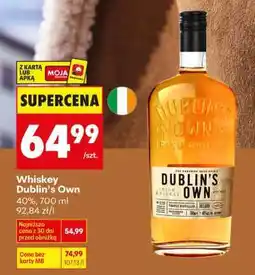 Biedronka WHISKEY DUBLIN'S OWN oferta
