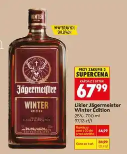 Biedronka Likier Jägermeister Winter Edition oferta