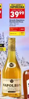 Biedronka BRANDY NAPOLEON RECHERCHÉ PONS oferta