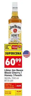 Biedronka LIKIER JIM BEAM BLACK CHERRY / HONEY / PEACH oferta