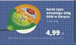 Torimpex OSM w Sierpcu serek typu włoskiego oferta