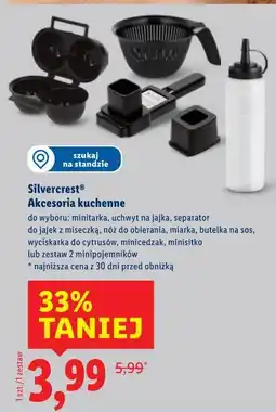 Lidl Silvercrest Akcesoria kuchenne oferta