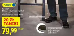 Lidl Parkside Skórzane buty robocze męskie S1 oferta