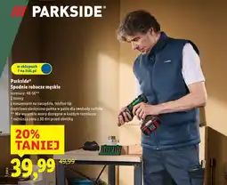 Lidl Parkside Spodnie robocze męskie oferta