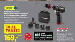 Lidl Parkside Performance Akumulatorowa wiertarko-wkrętarka, 12 V, z 2 akumulatorami i ładowarką oferta