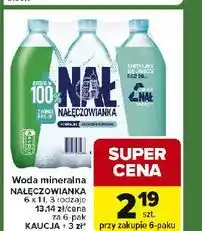 Carrefour Express Woda delikatnie gazowana Nałęczowianka oferta