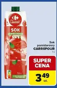 Carrefour Express Sok pomidorowy Carrefour Classic oferta