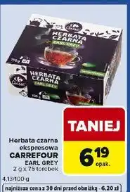 Carrefour Express Herbata earl grey Carrefour oferta