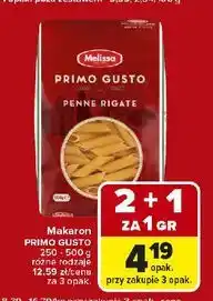 Carrefour Express Makaron penne rigate Melissa Primo Gusto oferta