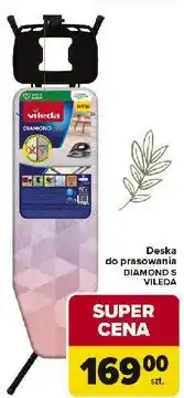 Carrefour Deska do prasowania diamond plus Vileda oferta