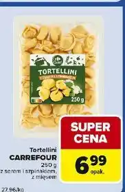 Carrefour Express Tortellini z mięsem Carrefour Classic oferta