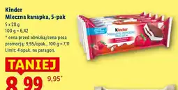 Lidl Batoniki Mleczna kanapka, 5-pak oferta