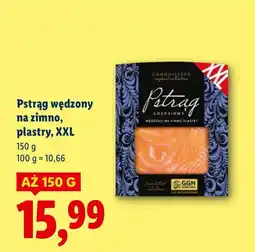 Lidl Pstrąg wędzony na zimno, plastry XXL oferta