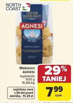 Carrefour Market Makaron AGNESI tagliatelle oferta