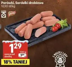 Delikatesy Centrum Parówki, Serdelki drobiowe oferta