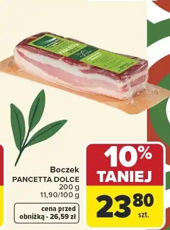 Boczek PANCETTA DOLCE