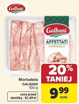 Carrefour Market Wędlina mortadela Galbani Affettati Mortadella oferta