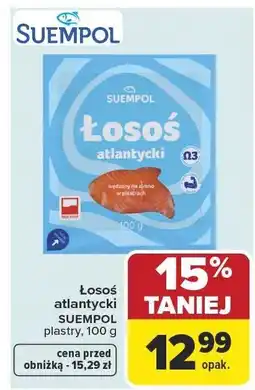 Carrefour Market Łosoś atlantycki SUEMPOL plastry oferta