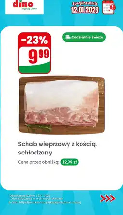 Dino Schab wieprzowy z kością, schłodzony oferta