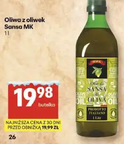 Delikatesy Centrum Oliwa z oliwek Sansa MK oferta